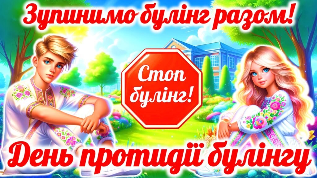 Головне зображення розробки: Презентація “Стоп булінг”. Міжнародний день боротьби з насильством і булінгом