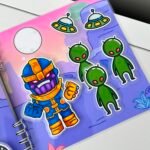 Фото розробки: Електронний шаблон альбому «Супергерої»