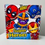 Фото розробки: Електронний шаблон альбому «Супергерої»