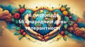 16 листопада 2025 – міжнародний день толерантності. Презентація “Міжнародний день толерантності 16 листопада. Повага в тренді”.