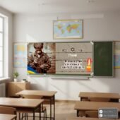 Сучасний арт-банер до Дня пам’яті жертв Голокосту. (6 аркушів А4)