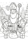 Розмальовки до Дня Святого Миколая