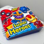 Фото розробки: Електронний шаблон альбому «Супергерої»