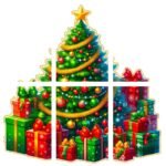 Фото розробки: !!! З НОВИМ РОКОМ 2026 (розтяжка + декор – ялинка, цифри року, об’ємні прикраси) ЕКОНОМІЧНИЙ ДИЗАЙН. МІНІМУМ ЧОРНИЛ – МАКСИМУМ ЯСКРАВОСТІ