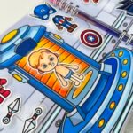 Фото розробки: Електронний шаблон альбому «Супергерої»