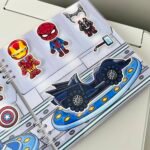 Фото розробки: Електронний шаблон альбому «Супергерої»