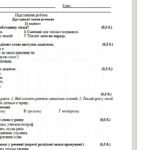 Фото розробки: Підсумкова контрольна робота. ГР 4. Другорядні члени речення(два варіанти) 8 кл. Українська мова