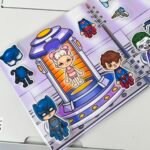 Фото розробки: Електронний шаблон альбому «Супергерої»