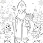 Фото розробки: Розмальовки до Дня Святого Миколая