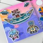 Фото розробки: Електронний шаблон альбому «Супергерої»