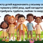 Фото розробки: Інтерактивна анімована презентація “Всесвітній день дитини” до Дня захисту дітей 20 листопада + плакат взаємодії, роздатковий матеріал