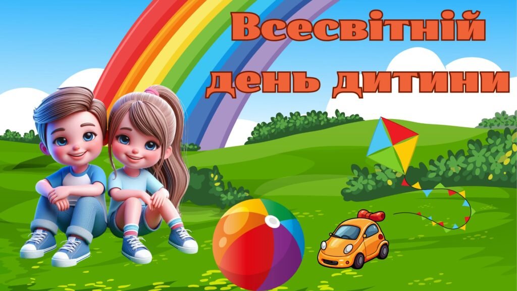 Головне зображення розробки: Інтерактивна анімована презентація “Всесвітній день дитини” до Дня захисту дітей 20 листопада + плакат взаємодії, роздатковий матеріал