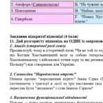 Фото розробки: ГР 4. Підсумкова (діагностична) робота 8 кл. Українська літ. “Література козацької України” (МНП Яценко) Підручник Калинич 2 варіанти