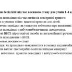 Фото розробки: Бесіди з безпеки життєдіяльності під час воєнного стану для учнів 1 – 4 класів (комплект)