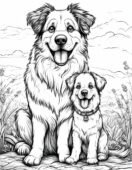 Розмальовки “Свійські тварини”