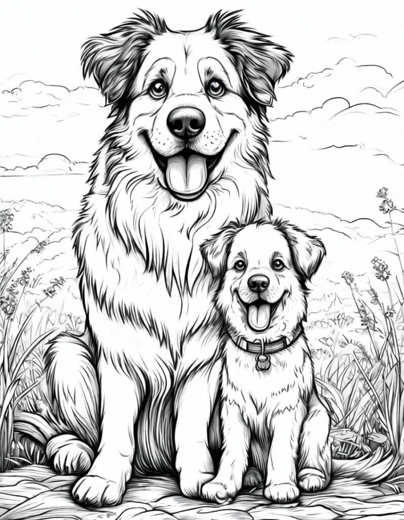 Головне зображення розробки: Розмальовки “Свійські тварини”