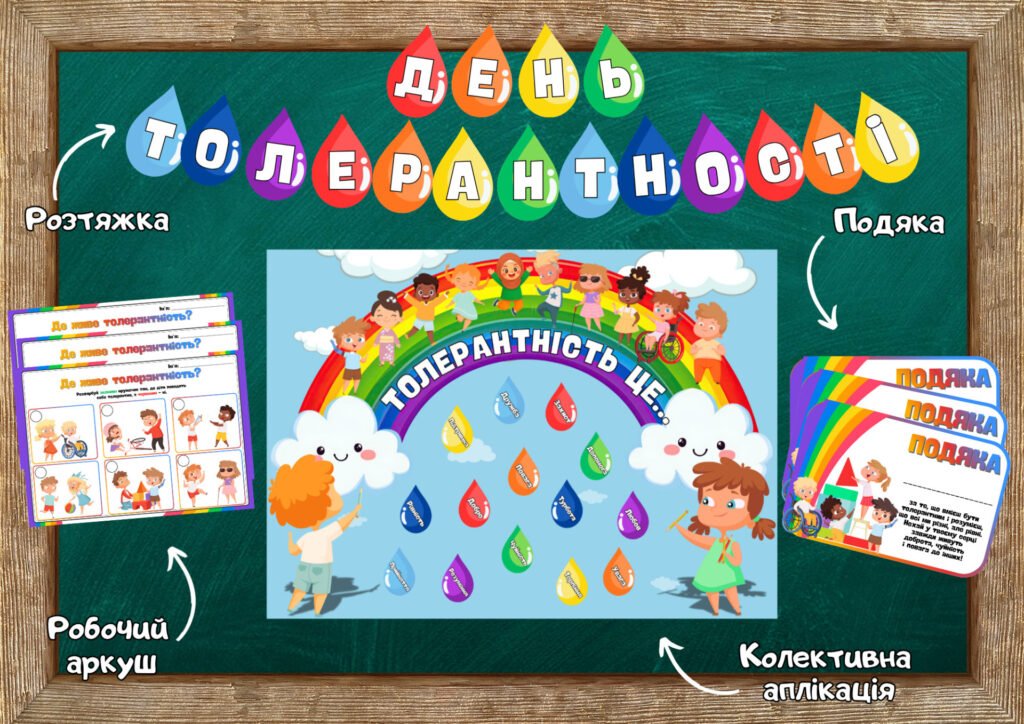 Головне зображення розробки: День толерантності (16 листопада). Матеріал до Дня толерантності