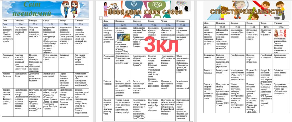 Головне зображення розробки: КТП вихователя ГПД 3 клас ІІ семестр 2025/2026н.р