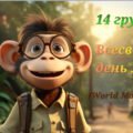 14 грудня- Всесвітній день мавп.