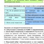 Фото розробки: ГР 4. Українська література. 8 клас. Підсумкова СЕМЕСТРОВА (1 сем) робота. 2 варіанти МНП Заболотного