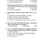 Фото розробки: Комплексна підсумкова робота. Українська література. 6 клас. За І семестр; МНП Яценко; підручник Калинич ГР 1, ГР 2, ГР 3, ГР 4