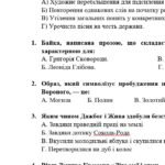 Фото розробки: Комплексна підсумкова робота. Українська література. 6 клас. За І семестр; МНП Яценко; підручник Калинич ГР 1, ГР 2, ГР 3, ГР 4