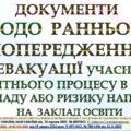 ПОРЯДОК РАННЬОГО ПОПЕРЕДЖЕННЯ ТА ЕВАКУАЦІЇ УЧАСНИКІВ ОСВІТНЬОГО ПРОЦЕСУ В РАЗІ НАПАДУ АБО РИЗИКУ НАПАДУ наказ МВСУ МОНУ від 18.08.2023 № 685/1013 3