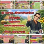 Фото розробки: Нова крутезна презентація з сучасною графікою від імені Шевченка. “Тарас Шевченко: історія одного нескореного. Без фільтрів”