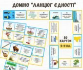 Доміно “Ланцюг єдності” до Дня Соборності України 2026.