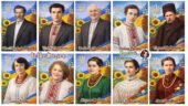Сучасні портрети українських письменників 30 шт