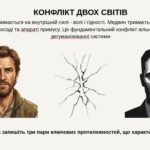 Фото розробки: Іван Багряний «Тигролови». Вольовий характер Григорія Многогрішного. Родина Сірків, майор Медвин.