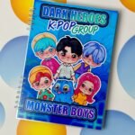 Фото розробки: Електронний шаблон альбому «K-POP SajaBoys»