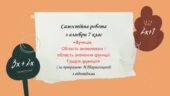 Самостійна робота за групами результатів з алгебри 7 клас “Функція. Область визначення і область значення функції.Графік функції”