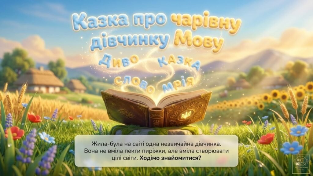 Головне зображення розробки: Казка про українську мову (презентація 15 слайдів). Для початкової школи