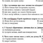 Фото розробки: ГР 2. Підсумкова (діагностична) робота. 8 клас. Укр. літ. “Українці та кримські татари. Із поезії ХІХ ст”(МНП Яценко) Підручник Калинич, 2 варіанти