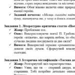 Фото розробки: ГР 3. Підсумкова (діагностична) робота. 8 клас. Укр. літ. “Українці та кримські татари. Із поезії ХІХ ст”(МНП Яценко) Підручник Калинич, 2 варіанти