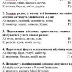 Фото розробки: ГР 4. Підсумкова (діагностична) робота. Українська мова. 6 клас. “Іменник 2 частина”. Підходить до МНП Голуб та Заболотного; 2 варіанти