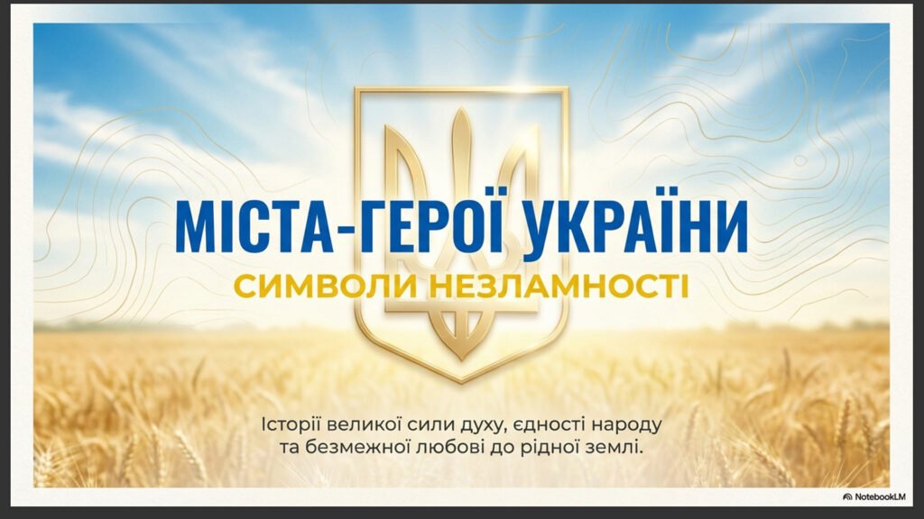 Головне зображення розробки: Презентація «Міста-герої України»