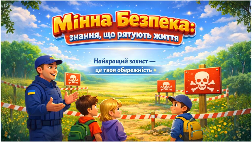Головне зображення розробки: Мінна безпека