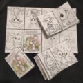 Великодні розмальовки, книжечка-розмальовка А4, картки знайди відмінності