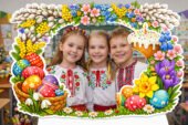 🐰🌸МЕГАНОВИНКА! Великодня велика фоторамка 9, 16, 25, 36 арк А4