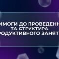 Презентація «Вимоги до проведення та структура продуктивного заняття»