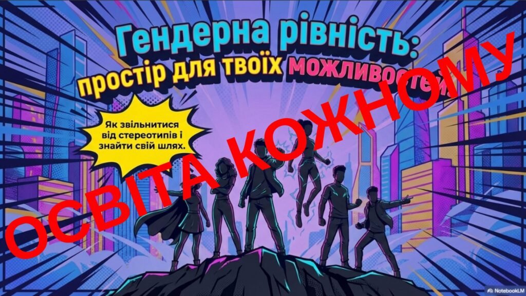 Головне зображення розробки: Презентація «Гендерна рівність: простір для твоїх можливостей» (для підлітків)