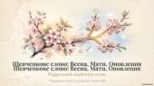 Методична розробка «Шевченкове слово: Весна, Мати, Оновлення»
