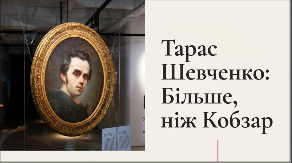 Головне зображення розробки: Інтерактивна презентація “Тарас Григорович Шевченко: Більше, ніж Кобзар”
