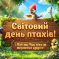 Міжнародний день птахів. Яскрава мультимедійна презентація з яскравими слайдами та інтерактивними завданнями (53 слайда)
