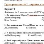 Фото розробки: ГР 2. Підсумкова робота. Українська література. 7 клас. “Літературний детектив” (МНП Яценко; підручник Яценко) 2 варіанти