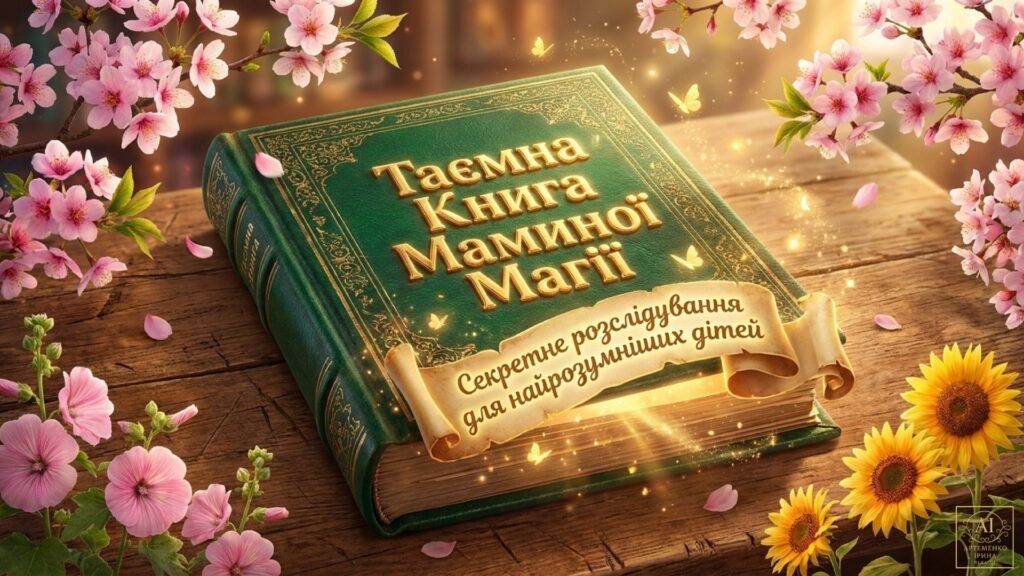 Головне зображення розробки: Презентація до ДНЯ МАТЕРІ “Таємна книга маминої магії” для дітей дошкільного та молодшого шкільного віку +