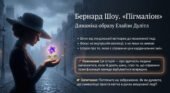 Презентація: Динаміка образу Елайзи Дулітл у творі Бернарда Шоу «Пігмаліон» (9 клас, НУШ)