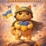 Майстер-клас «Бойовий кіт»: виготовлення патріотичного оберега з фетру для захисників України (+ готовий шаблон)